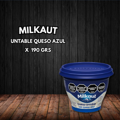 QUESO UNTABLE AZUL MILKAUT X 190 GRS