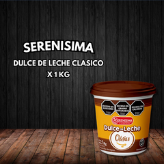 DULCE DE LECHE LA SERENISIMA CLASICO 1KG