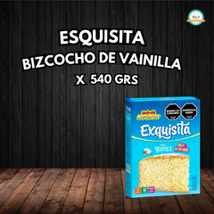 BIZCOCHO EXQUISITA DE VAINILLA 540G