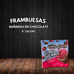 FRAMBUESAS BAÑADAS EN CHOCOLATE - comprar online