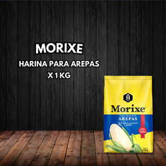 HARINA PARA AREPAS X 1KG (MORIXE)