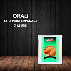 TAPA PARA EMPANADAS X 12 U ORALI