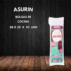 BOLSA ASURIN COCINA 28 X 30 50 UND - comprar online