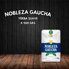 YERBA NOBLEZA GAUCHA SUAVE 500g
