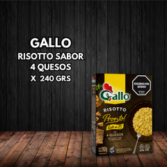 RISOTTO GALLO 240G 4 QUESOS