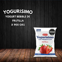 Yogur bebible frutilla Yogurisimo 900gr