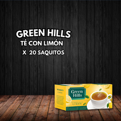 TE GREEN HILLS C/LIMON 20 SAQUITOS