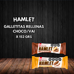GALLETITAS HAMLET VAINILLA/CHOCOLATE 152G