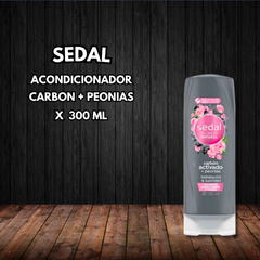 ACONDICIONADOR SEDAL CARBON + PEONIAS X 300 ML - comprar online