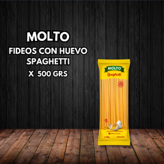 FIDEOS MOLTO SPAGHETTI CON HUEVO 500G