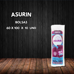 BOLSA CONSORCIO ASURIN 60 X 100 10 UND - comprar online