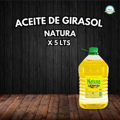 ACEITE NATURA GIRASOL 5Litros