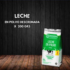LECHE EN POLVO DESCREMADA X 200 GRS (LA SERENISIMA)