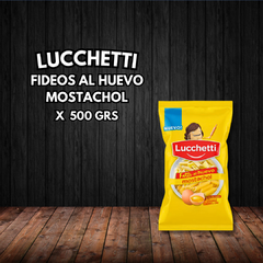 FIDEOS LUCCHETTI MOSTACHOL AL HUEVO 500g