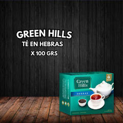TE GREEN HILLS EN HEBRAS 100G