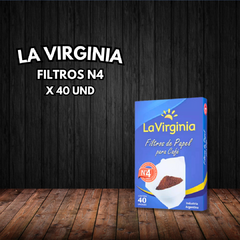 FILTRO LA VIRGINIA N.4 40UND