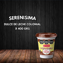 DULCE DE LECHE LA SERENISIMA COLONIAL 400GRS