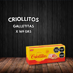 GALLETITAS CRIOLLITAS MAS 169G