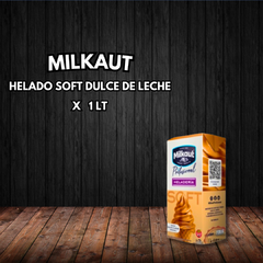 HELADO DE DULCE DE LECHE SOFT MILKAUT X 1 LT