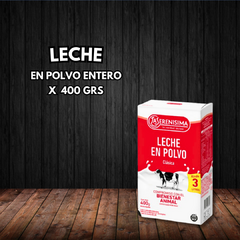 LECHE EN POLVO ENTERA X 400 GRS (LA SERENISIMA)