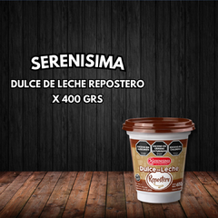 DULCE DE LECHE LA SERENISIMA RESPOSTERO 400 GRS