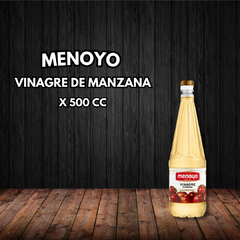 VINAGRE MENOYO MANZANA PET 500CC