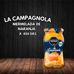 MERMELADA LA CAMPAGNOLA NARANJA 454G