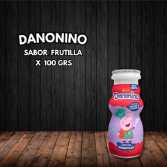 YOGURT BEBIBLE DE FRUTILLLA DANONINO X 100 GRS