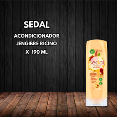 ACONDICIONADOR SEDAL JENGIBRE RICINO X 190 ML - comprar online