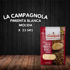 PIMIENTA BLANCA MOLIDA LA CAMPAGNOLA 23g
