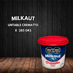 QUESO CREMATTO MILKAUT X 285 GRS