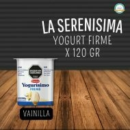Yogur Entero Yogurísimo Firme Vainilla 120 gr