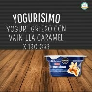 Yogur Griego vainilla caramel Yogurisimo ​125gr