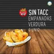 EMPANADAS DE VERDURA X 6 UNIDADES SIN TACC