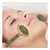 Rolo Pedra De Jade Com Placa Guasha Facial Cor Verde - SB Make e Acessorios