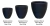 Set 3 Macetas Rusticas Redonda Plomo Liviana Resistente Uv - comprar online
