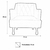 Kit 2 Poltronas Julia + Puff Luis Xv Suede - Mazzero Decor