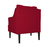 Kit 2 Poltronas Decorativa Stefanie Couro - Mazzero Decor