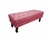 Recamier Baú Luis Xv Capitonê Retrô 100cm Suede - Mazzero Decor
