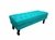 Recamier Baú Luis Xv Capitonê Retrô 120cm Suede - Mazzero Decor