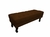 Recamier Baú Luis Xv Capitonê Retrô 120cm Suede