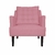 Poltrona Decorativa Stefanie Suede - loja online