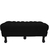 Recamier Baú Luis Xv Capitonê Retrô 160cm Suede - Mazzero Decor