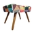 Puff Retangular Decorativo Nina Suede Estampado
