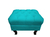 Puff Baú Luis Xv Capitonê Retrô 80cm Suede - loja online