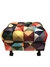 Puff Baú Luis Xv Capitonê Retrô 80cm Suede na internet