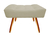 Puff Retangular Decorativo Nina Couro - loja online