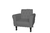Poltrona Decorativa Classic Suede - comprar online