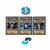 Quadro 3D Harry Potter - Wanted Hermione/ Ron/ Harry