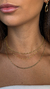 Colar Chocker Plaquinhas - loja online